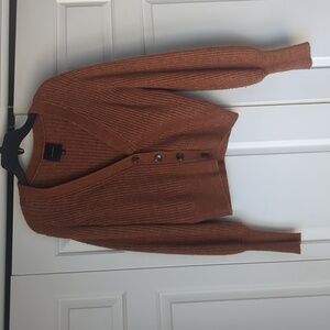 Alex Marie Soft Cozy Caramel Cardigan - Size Small